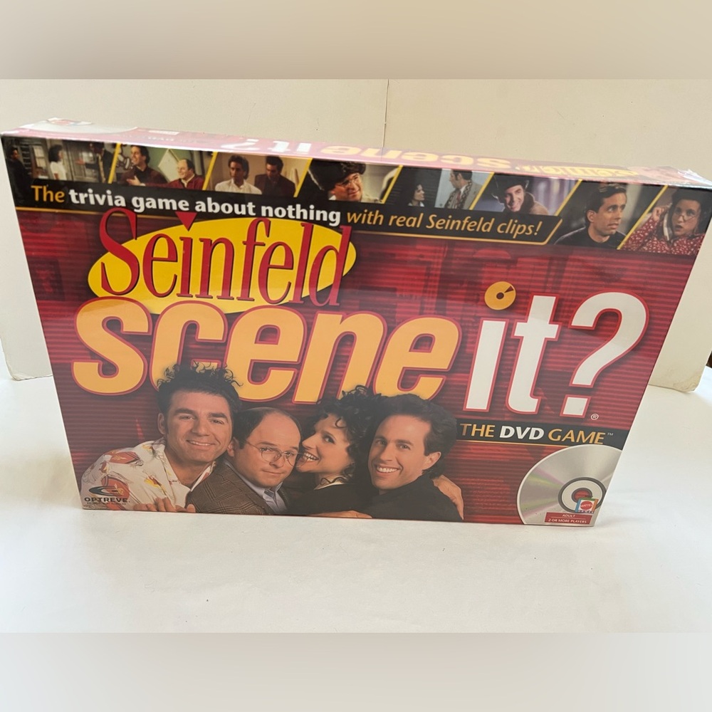 Seinfeld Scene It?  DVD Game Brand NEW SEALED Jerry Elaine George Kramer